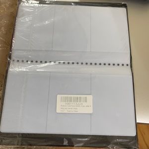 Business card book holder